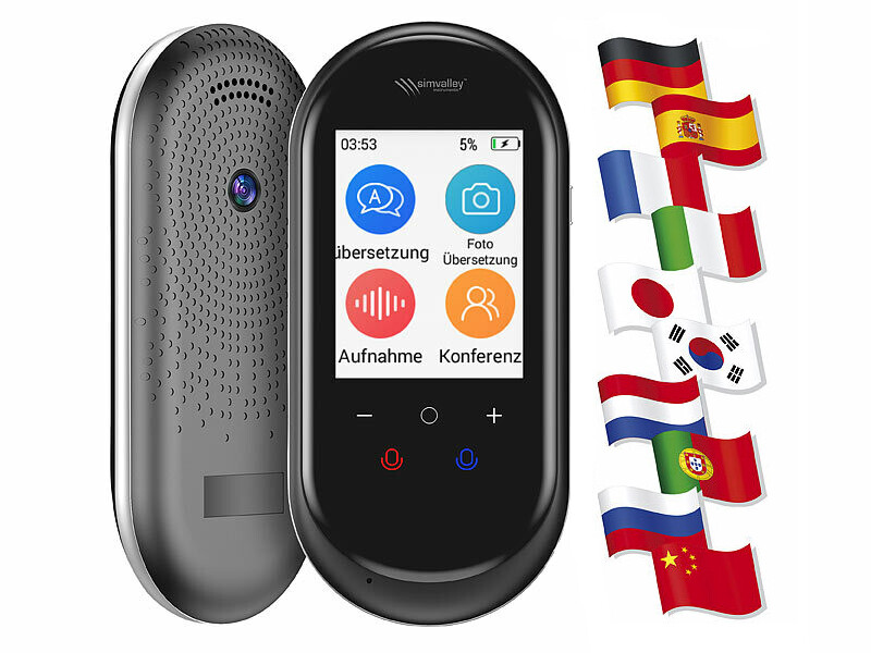 Traducteur automatique 136 langues compatible ChatGPT TTL-136 (reconditionné)