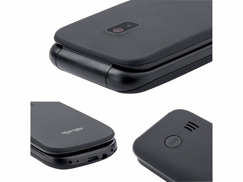 Téléphone mobile à clapet XL-949 avec appel d'urgence, bluetooth et Dual SIM – Image 7