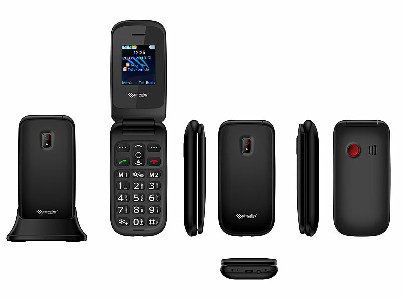 Téléphone mobile à clapet XL-949 avec appel d'urgence, bluetooth et Dual SIM – Image 8