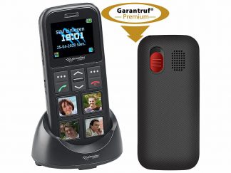 Téléphone mobile senior 4G RX-850 avec appel d'urgence et GPS (Reconditionné)