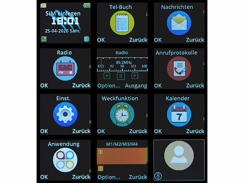 Téléphone mobile senior 4G RX-850 avec appel d'urgence et GPS (Reconditionné) – Image 15