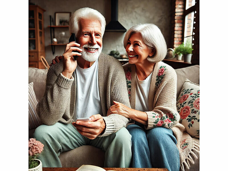 Téléphone mobile senior 4G RX-850 avec appel d'urgence et GPS (Reconditionné) – Image 5