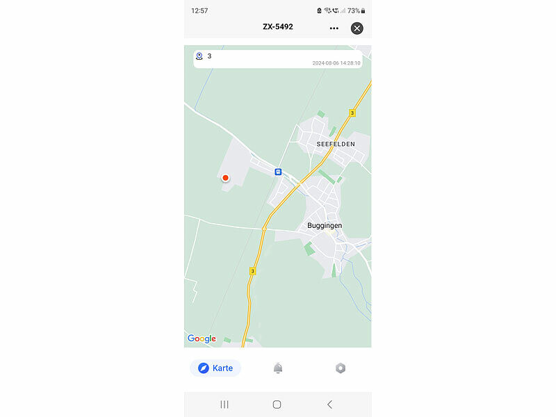 Téléphone mobile senior 4G RX-850 avec appel d'urgence et GPS (Reconditionné) – Image 17