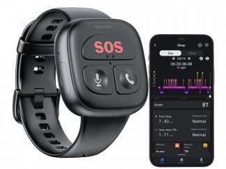 Bracelet d'urgence 4G GPS connecté PW-80.gps